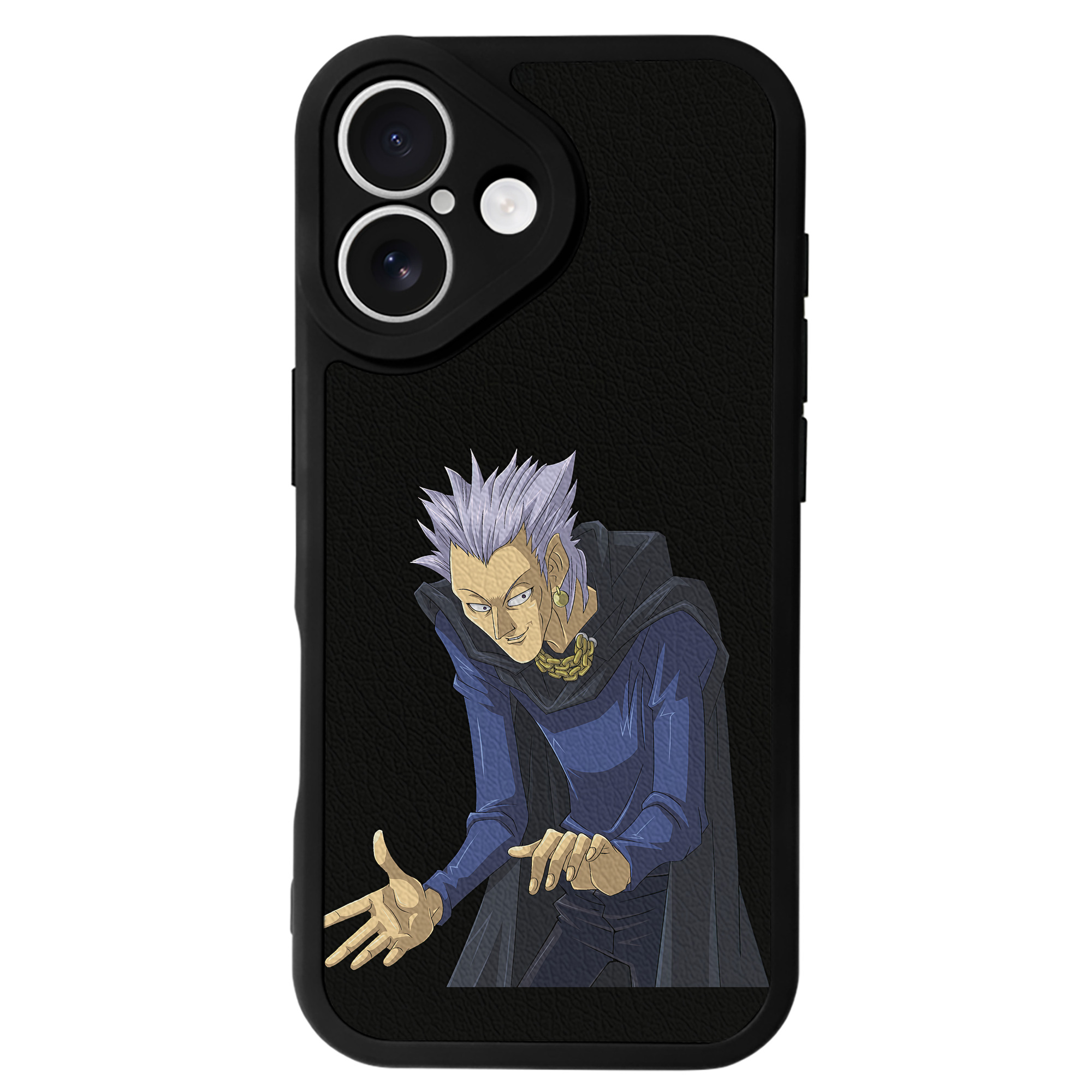 遊☆戯☆王 Yu-Gi-Oh! 【iPhone 16シリーズ対応】シリコンスマホケース（レザー調） 材質：シリコン